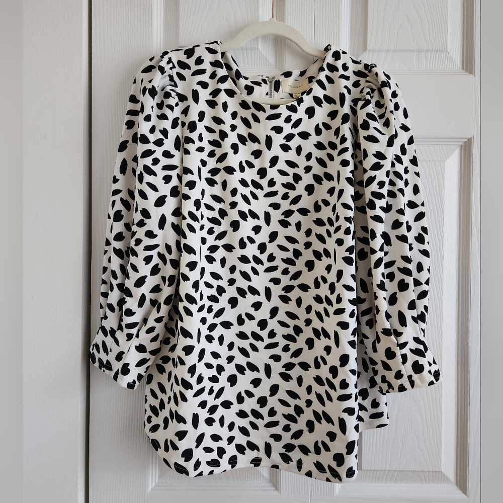 Printed Blouse - L